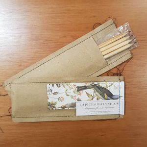 Pack de lápices botánicos x 4 unidades