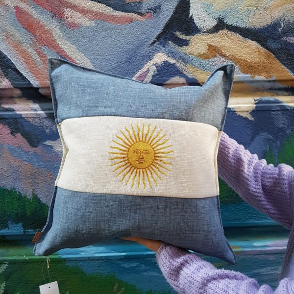 almohadon bandera argentina