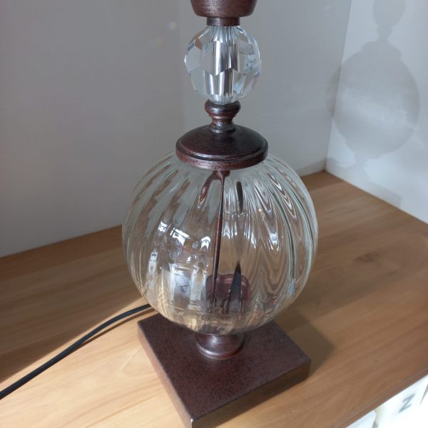 Lámpara de mesa FRED óxido - Detalle