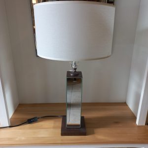 Lámpara de mesa FRID oxido espejo